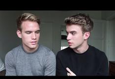 YouTube: Momento en que gemelos revelan a su padre que son gays