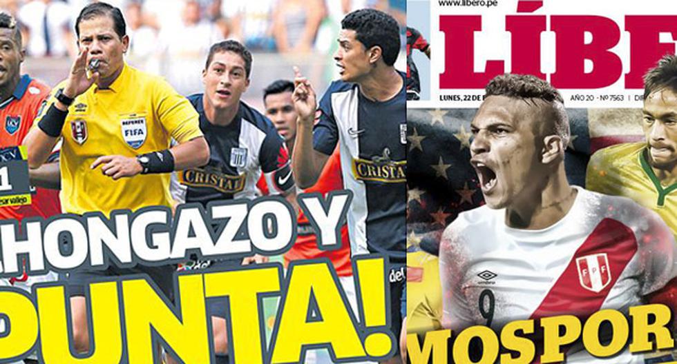 Estas son las portadas de los diario deportivos nacionales de este lunes. (Foto: Depor, Líbero)