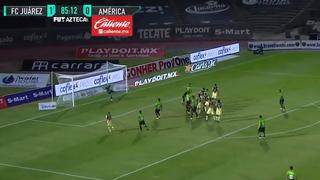 América vs. Juárez: Henry Martín colocó el 1-1 para las águilas por la Liga MX | VIDEO