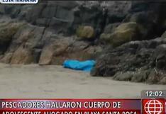Ancón: aparece cuerpo de joven que se ahogó en una playa (VIDEO)