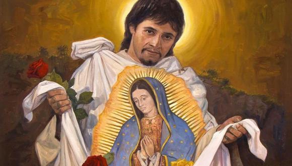 La efeméride se debe a la vez que la Virgen de Guadalupe se le apareció a San Juan Diego. (Pintura: Raúl Berzosa)