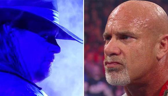 El &uacute;ltimo evento de WWE Raw tuvo las apariciones estelares de Bill Goldberg y The Undertaker en Allstate Arena. (Foto: WWE)