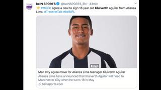 Kluiverth Aguilar al Manchester City: asÍ reaccionó el mundo ante la confirmación de su fichaje | FOTOS