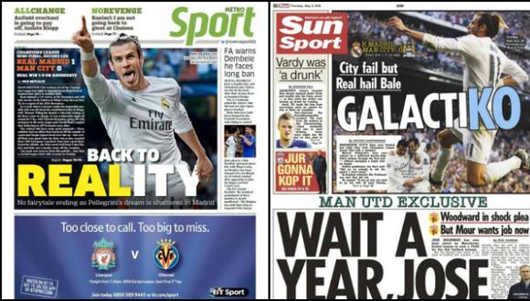 Real Madrid "devolvió a la realidad" al City, señala prensa