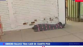 San Juan de Miraflores: obrero murió en pleno trabajo en la Av. Pedro Miotta
