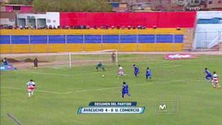Torneo Clausura: Ayacucho FC goleó 4-0 a Unión Comercio (VIDEO)