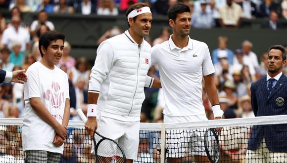 Federer vs Djokovic: así recorrieron los pasillos del All England Club previo a la final de Wimbledon | Foto: Agencias