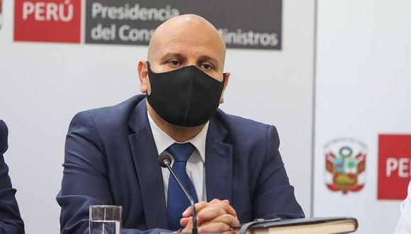 El ministro Alejandro Salas aseveró que es necesario que Pedro Castillo culmine sus cinco años de gobierno. (Foto: PCM)