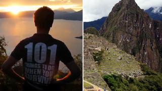 Sobrevivió al cáncer y su deseo es "ver salir el Sol en Machu Picchu"