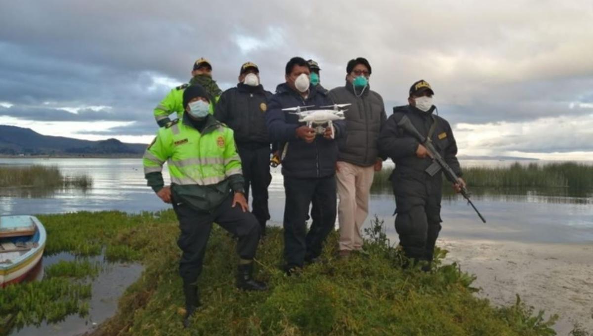 Puno. Vigilan por aire el límite fronterizo con Bolivia. (Foto de Andina)