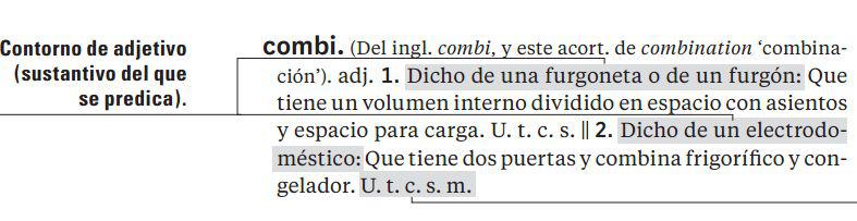 La RAE incluye la palabra 'combi' en su nuevo diccionario - 2