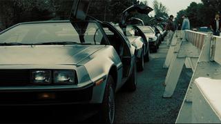 VIDEO: El desfile de los DeLoreans