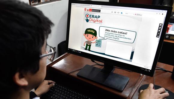 A la fecha, suman 71.930 Cerap digitales entregados a la ciudadanía vía Internet. (Foto: Andina/Difusión)