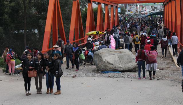 En Junín, los agricultores levantaron ayer los bloqueos en La Oroya y en el puente La Breña. Ellos llegaron a acuerdos con el Minagri. (Foto: Junior Meza)