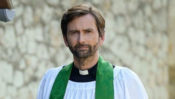 David Tennant interpreta a Harry Watling, el vicario que protagoniza “Desde dentro” (Foto: Hartswood Films)