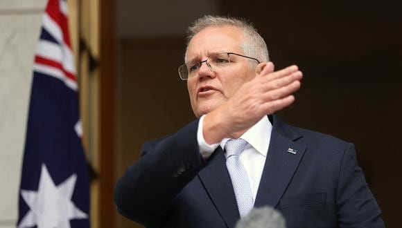 Scott Morrison, primer ministro australiano. (Foto: AFP)
