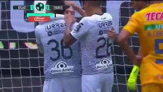Tigres vs Atlas: Luciano Acosta pone el 1-0 a favor de los ‘Zorros’ en el duelo por la Copa por México