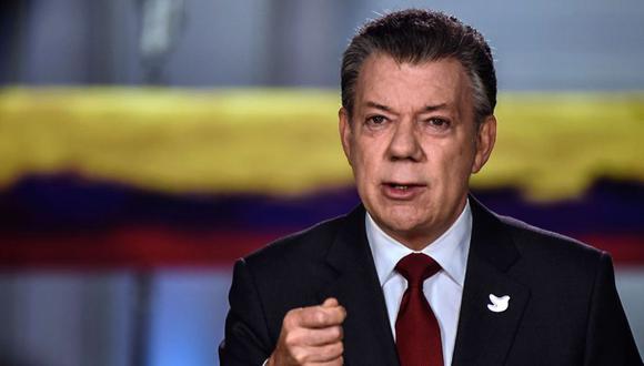 El presidente colombiano consideró la pobreza como nuevo enemigo del país. (Foto: AFP)