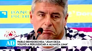 Pablo Bengoechea lamenta situación de Jean Deza