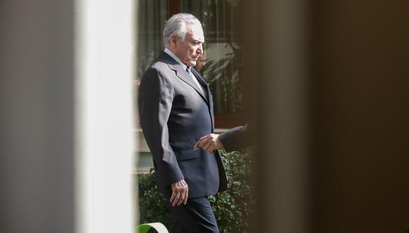 Michel Temer: La justicia de Brasil revoca la prisión preventiva dictada contra el ex presidente. (EFE).