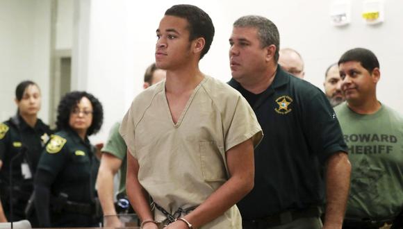 Zachary Cruz recibió seis meses de libertad condicional en Florida. (Foto: AP)