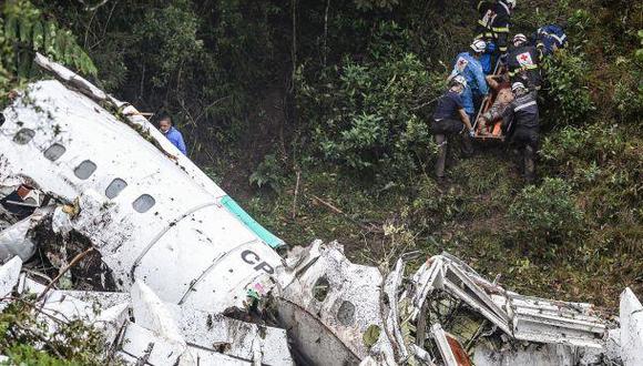 Chapecoense: Avión no tenía combustible al estrellarse