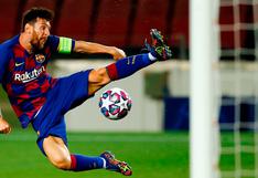 Barcelona, con gol de Messi, venció al Napoli y clasificó a cuartos de final de Champions League