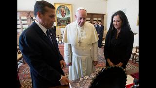 Humala le pide al Papa que nos ayude a llegar al Mundial
