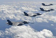 USA: el mensaje de sus aviones de guerra cerca de Corea del Norte 