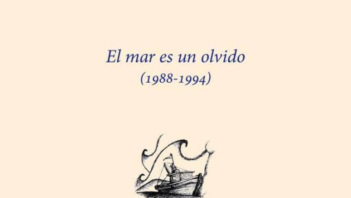 "El mar es un olvido", libro de Rubén Silva