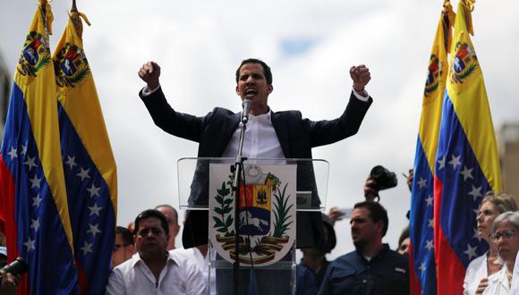 Juan Guaidó, presidente interino de Venezuela. (Foto: AFP)