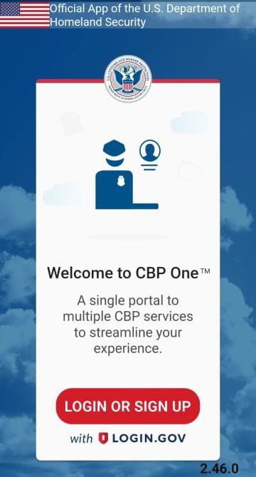 Migrants who want to process their asylum must request an appointment through the CBP One mobile application,