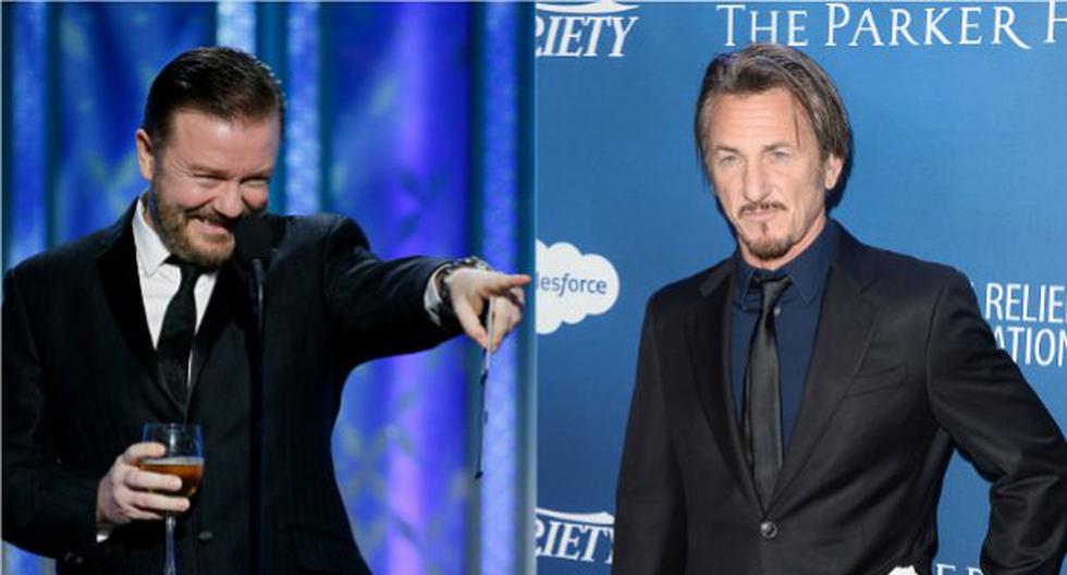 Ricky Gervais llama \"acusete\" a Sean Penn por Chapo Guzmán (Foto: Getty Images)