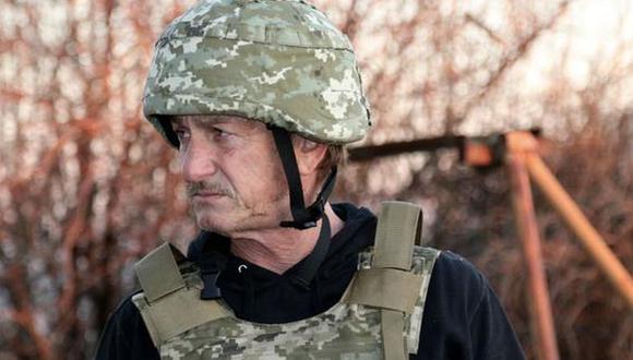 Sean Penn patrocina centro de asistencia a refugiados ucranianos en Cracovia. (Foto: Fuerzas Armadas Ucranianas / AFP).