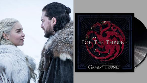 El disco de "Game of Thrones" también se vende con portadas temáticas de cada casa. Foto: HBO.