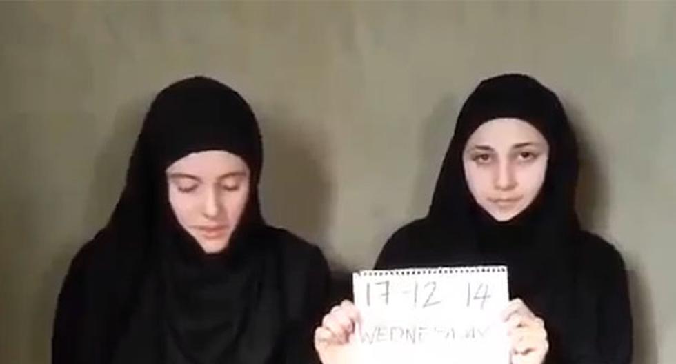 Vanessa Marzullo y Greta Ramelli fueron secuestradas en agosto. (Foto: Al Nusra)