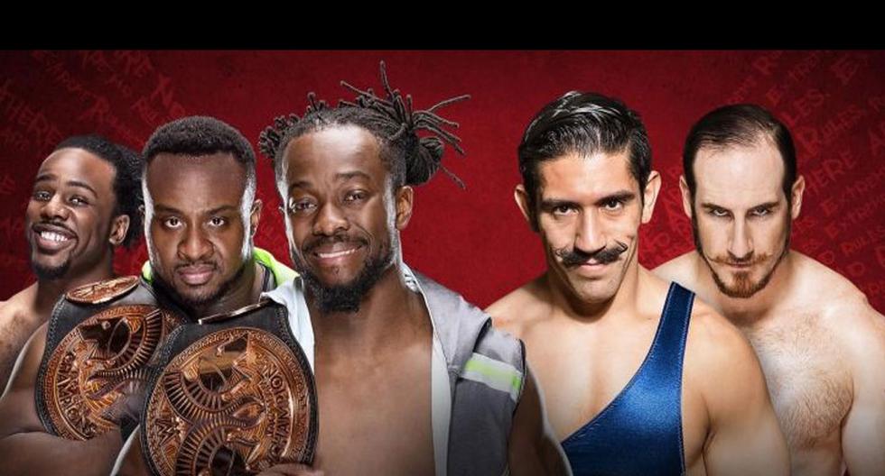 The New Day vs The Vaudevillains en Extreme Rules | Foto: WWE