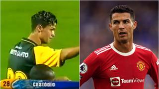 No sabían su nombre: el curioso video de Cristiano Ronaldo anotando su primer gol