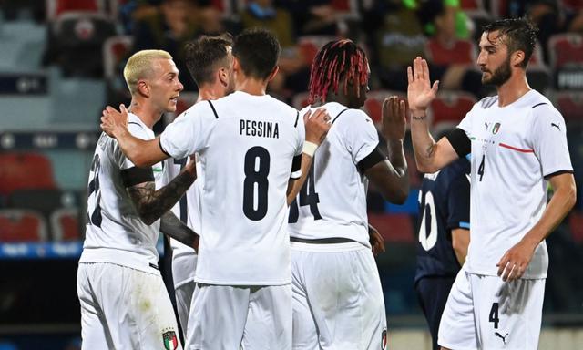 Italia vs. San Marino: las imágenes del triunfo 'Azzurri' en amistoso | Foto: @azzurri