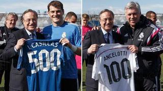 Real Madrid: Iker Casillas y Ancelotti fueron homenajeados
