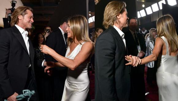 Jennifer Aniston y Brad Pitt, ¿deberían volver? (Fotos: AFP)