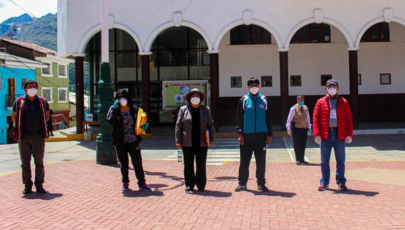 Comité Provincial de Seguridad Ciudadana de Huari acordó declarar en estado de emergencia sanitaria el sistema de salud de la provincia de Huari, (Foto: Municipalidad Provincial de Huari)