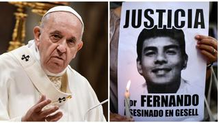 El Papa habla con padres de joven asesinado a golpes por jugadores de rugby en Argentina 