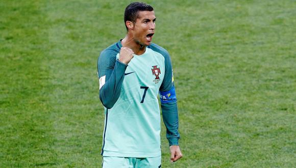 La imagen de Cristiano Ronaldo tras el pitazo final del árbitro. (Foto: AFP/Reuters/AP)