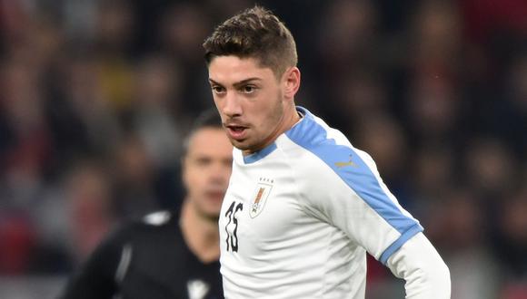 Federico Valverde estará ausente en los partidos que disputará la selección de Uruguay en la fecha de Eliminatorias. (Foto: AFP)