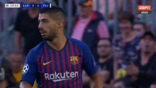 Barcelona vs. PSV: Messi y el formidable pase que dejó solo a Luis Suárez [VIDEO]