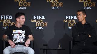 Cristiano Ronaldo y Lionel Messi cruzaron miradas en la previa