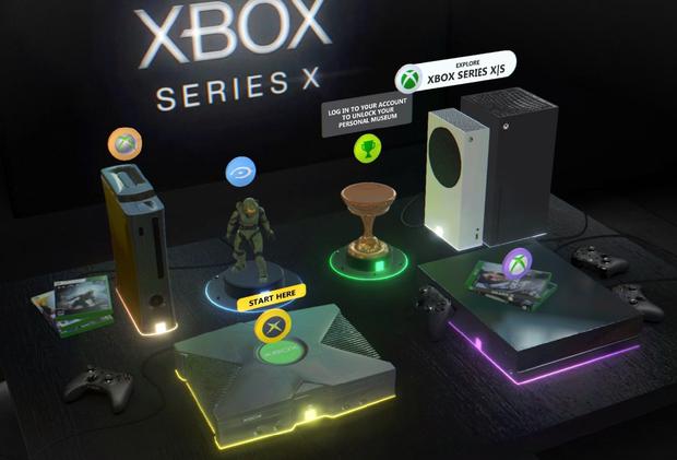 Así luce el museo virtual inmersivo de Xbox. (Foto: Xbox)