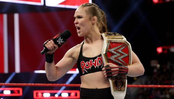 Ronda Rousey responde las críticas de los fans de la WWE. (Foto: WWE)