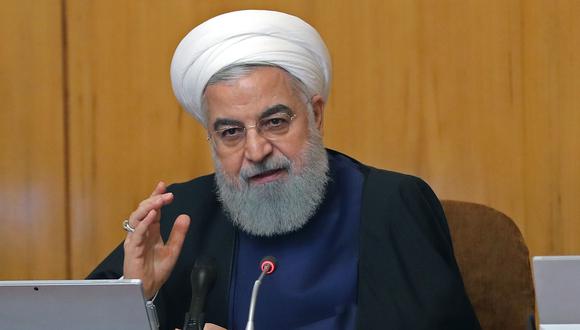hassan Rohani, presidente de Irán. (AFP).